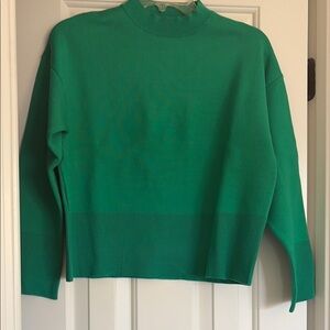 Mango Vibrant Green Sweater